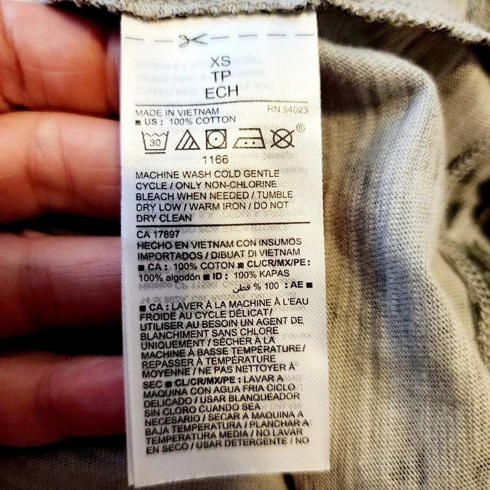 NWT Old Navy Waist-Defined Slub-Knit T-Shirt Dress Leopard Animal Print XS New - Picture 8 of 9